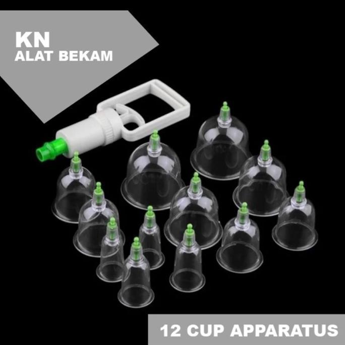 EYAMUY Terapi Kop Angin 6 cup Alat Bekam Tubuh Punggung Meringankan Mudah Digunakan canduk  bekam al