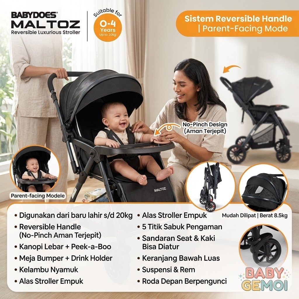 BABYDOES MALTOZ Stroller