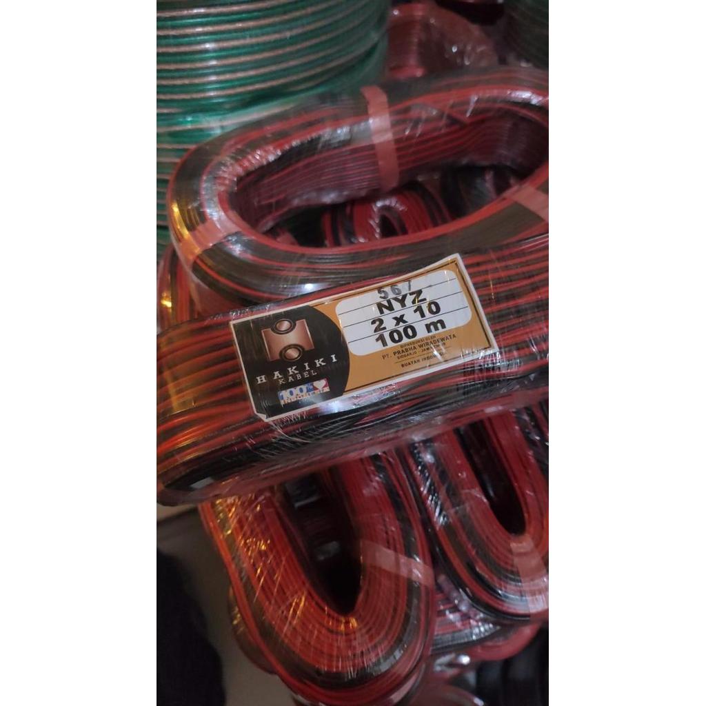 HAKIKI KABEL SERABUT NYZ 2X10 100M
