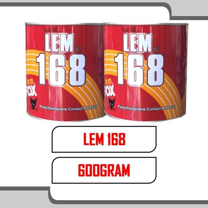 Box- Lem Fox 168 Lem 168 Lem Fox Kuning 168 Lem Kayu Lem Lantai Lem Vinyl