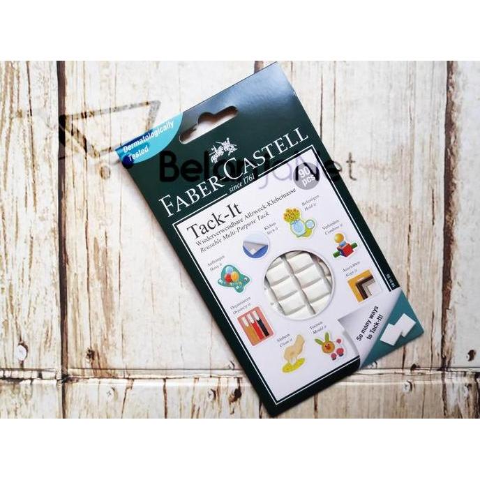 Box- Tack It Faber Castell 50 Gr White / Putih