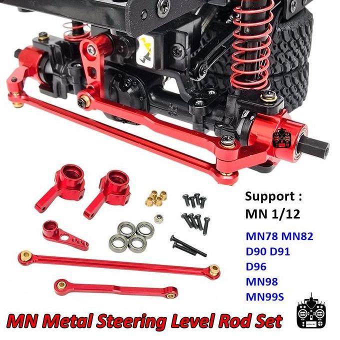 METAL STEERING LEVEL KIT SET MN78 MN82 D90 MN99S RC CAR HOBBY