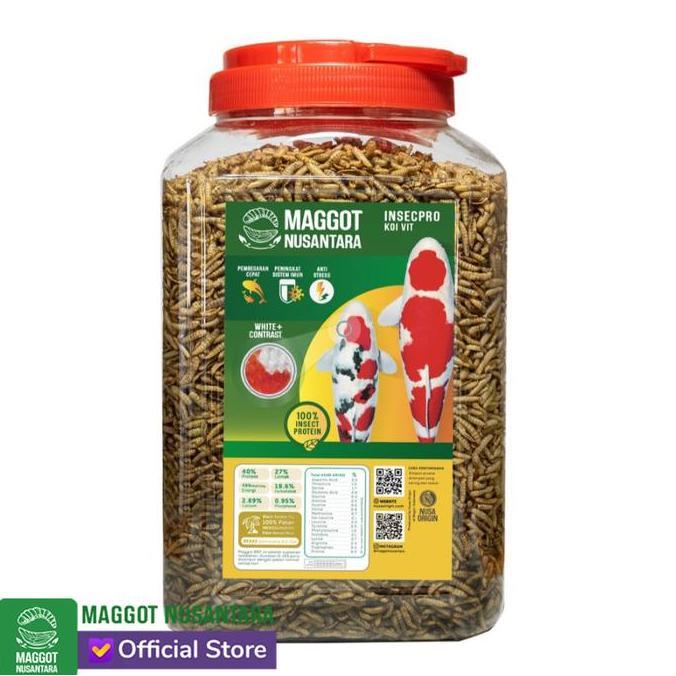 Maggot Nusantara Koi 500 Gr