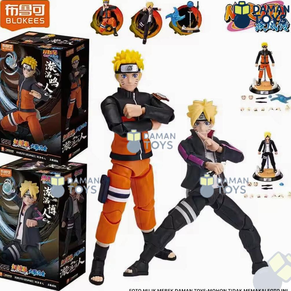 Blokees Figures Naruto Boruto Uzumaki Naruto Uzumaki- Champion Class