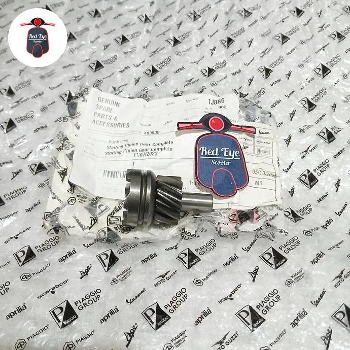 STARTING PINION GEAR VESPA LX 483539 RES27