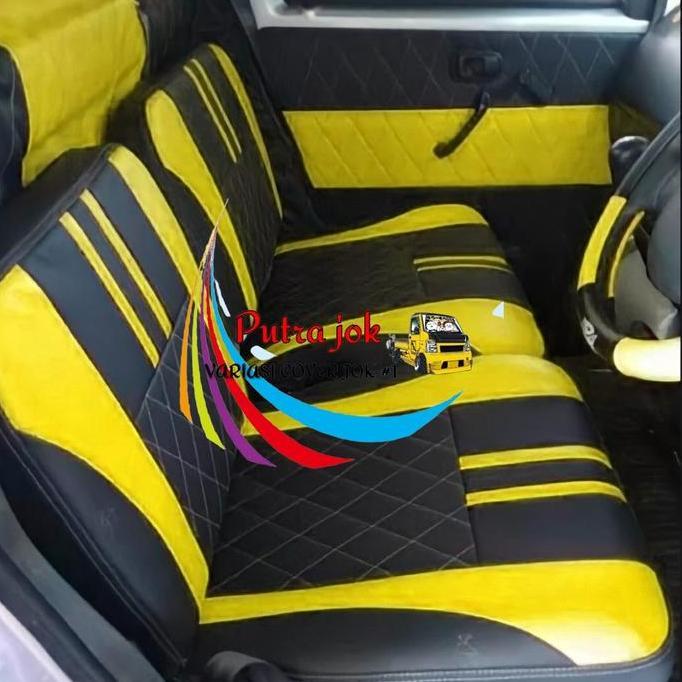 sarung jok cover jok L300 pick up motif wajik