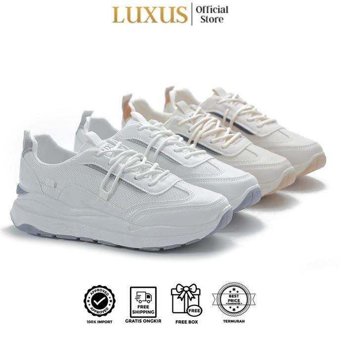 [CUCI GUDANG] LUXUS Siwon Sepatu Kasual Sepatu Wanita Sepatu Olahraga Alas Karet 22011 Casual Shoes 