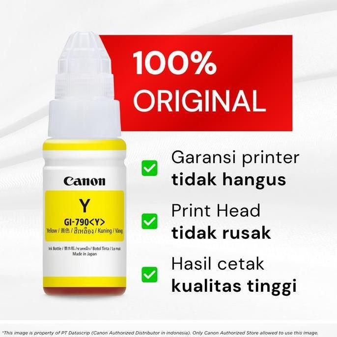 Cano- Tinta Canon Gi 790 Series Cmyk - Tinta Canon G1010 G2010 G3010 G4010