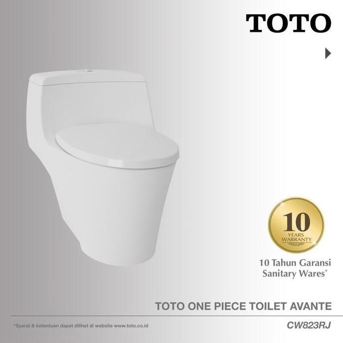 TOTO Closet CW823RJ | Closet Duduk - Kloset - Kloset Duduk