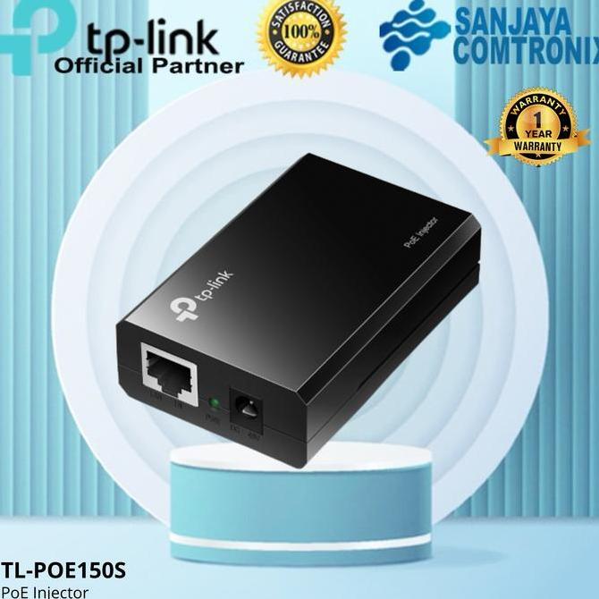 Tp-Link Tl-Poe150S  Poe Injector  Poe Adaptor Gigabit