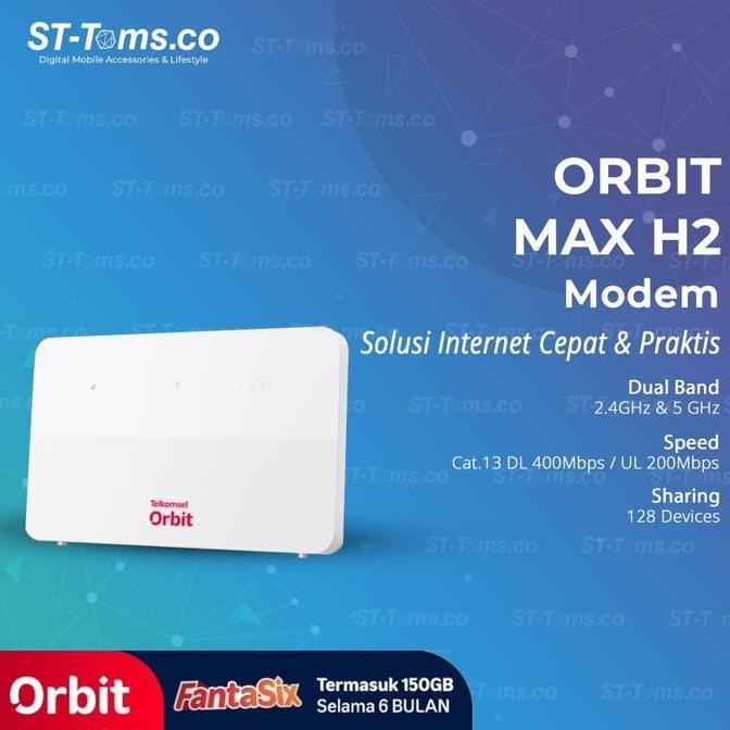 Huawei B636 Modem Orbit Max H2 Telkomsel Free Kuota