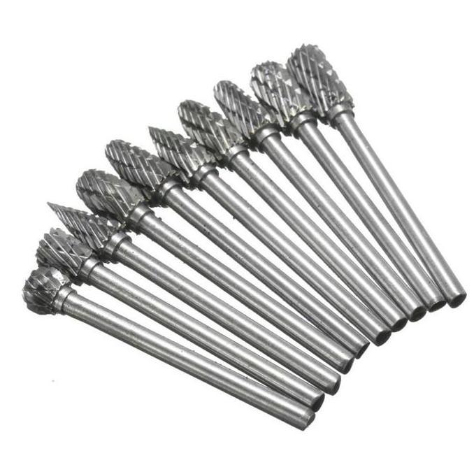 Mata Bor Tuner Mini Grinder Buat Besi Set Shank 3Mm