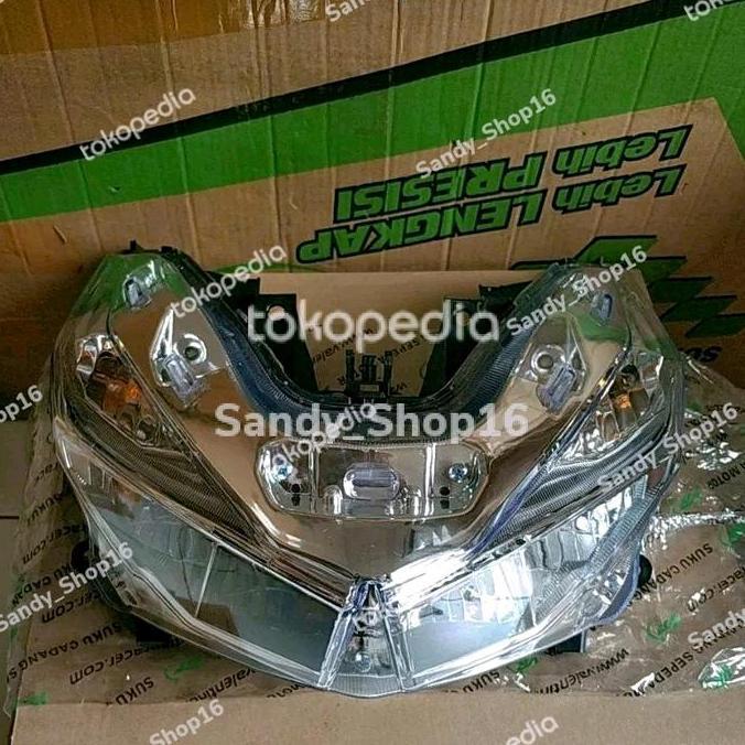 Reflektor Lampu Depan Honda Vario 125/150 Fi Led Lama 2015-2017