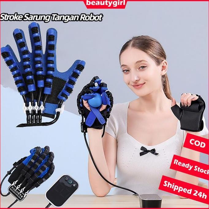 QINGACHO BEST SELLERSarung Tangan Stroke Alat Pijat Alat Terapi Untuk Stroke Rehabilitasi Smart Rech