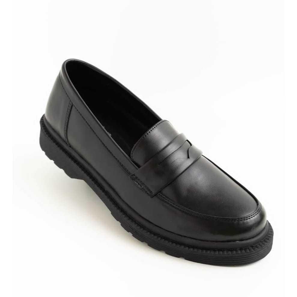 Bsi Union Prabu Sepatu Formal Pantofel Pria Casual Loafers Hitam Tali Kerja Kantor Kuliah Fashion Or