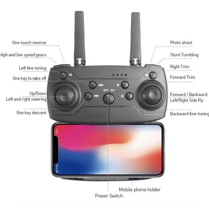 Drone E88 Pro /E99 Pro Drone Anti Tabrak Drone Mini Dengan Kamera Hd Drone Smart Drone E88 Pro 4K/E9