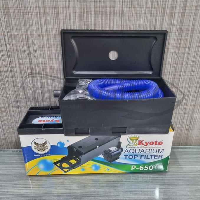 afilama_cord - kyoto p-65 aquarium top filter talang atas pompa air celup akuarium