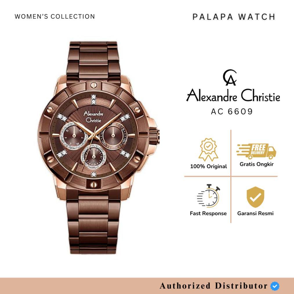 Jam Tangan Wanita Alexandre Christie AC 6609 / AC6609 / 6609 Original Garansi 1 Tahun