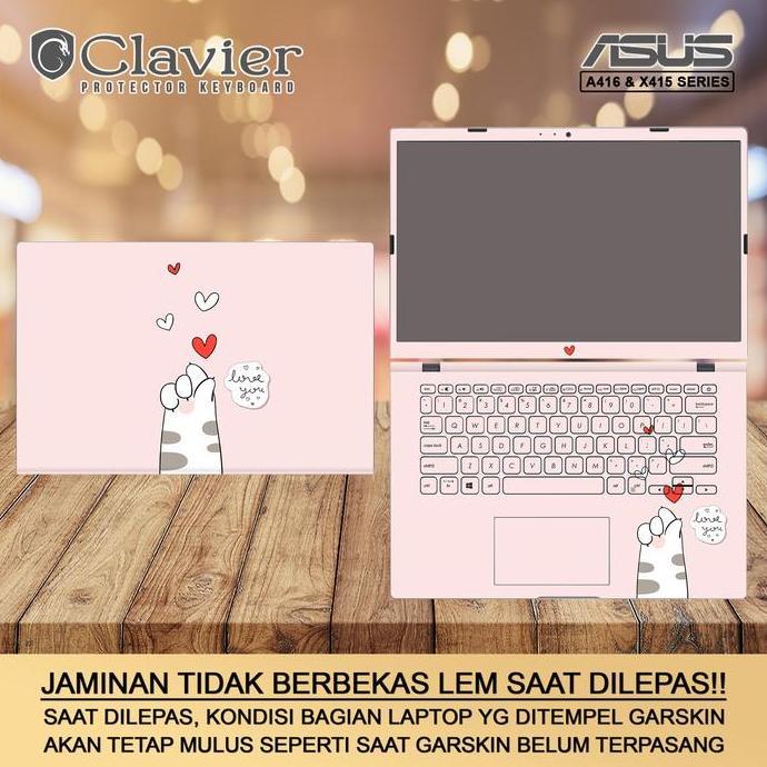 Cover Garskin Laptop Asus VivoBook 14 A416 A416E A416EP A416EPO Bening