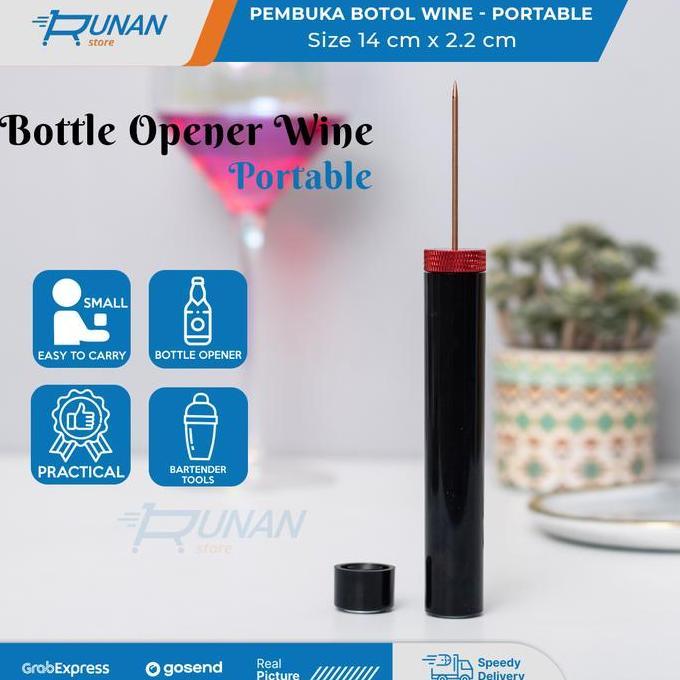 Cork Opener - Alat Pembuka Botol Wine - Pompa Cork Wine Opener Pump