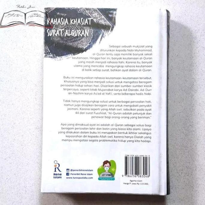 Promo Original Buku Rahasia Keutamaan Surat Al Quran Kumpulan Khasiat Keutamaan Surah Alquran Kasiat