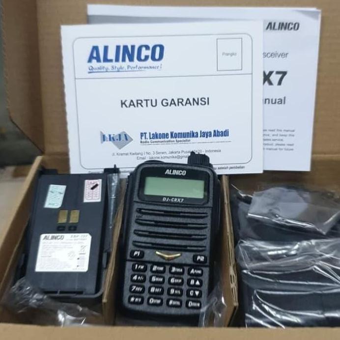 HT ALINCO DJ CRX7 DUALBAND MURAH - HT DUALBAND ALINCO DJ CRX7 MURAH