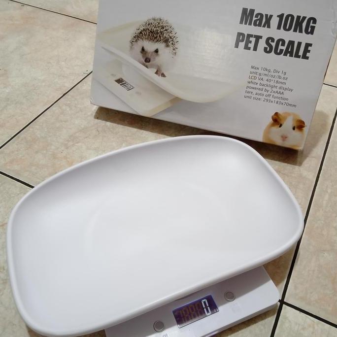 TERLARIS - Timbangan Hewan Besar Digital 180 kg dan 10 kg Hewan kecil