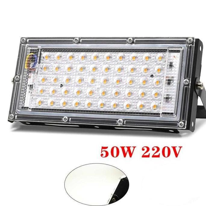 Raizo- Lampu Sorot Lapangan Raket Badminton Voli Outdoor Flood Light 50 Watt