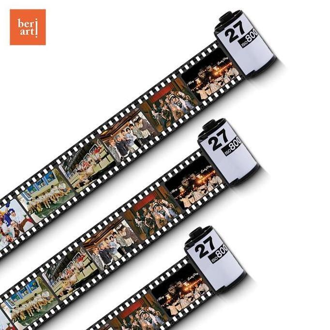 Ready Custom Foto Roll Film Key Chain / Hadiah Unik / Gantungan Kunci Foto Custom / Foto Custom Roll