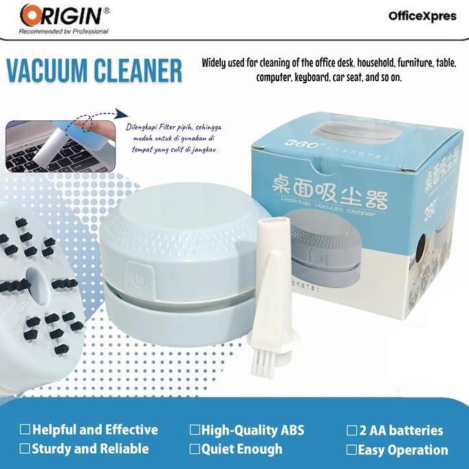 JAVXIACI Mini Vacuum Cleaner / Vacuum Cleaner Portable / Desktop Vacuum Cleaner / Penyedot Debu Keci