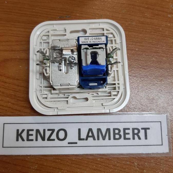 Outlet data cat 6 panasonic + TV panasonic / panasonic