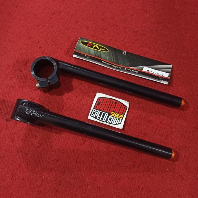 Stang Jepit BPRO 37mm 0 Derajat Lurus Ninja 250 250R 250FI FI RR Mono