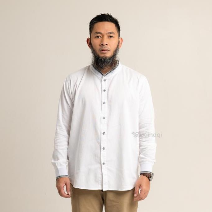 BONUS - Baihaqi Kemeja Koko Zafar Lengan Panjang BKK49