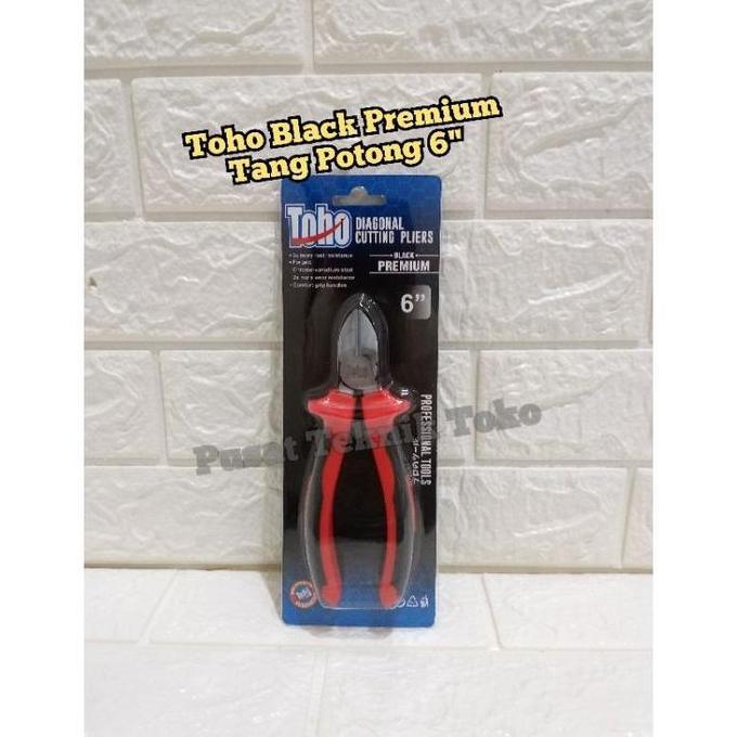 TOQMIJIN TANG POTONG TOHO 6" / TANG POTONG TOHO BLACK PREMIUM