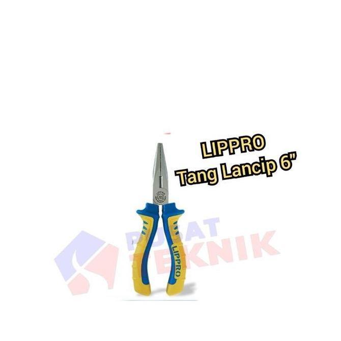 TOQMIJIN LIPPRO TANG LANCIP 6" LIPPRO TANG CUCUT LONG NOSE PLIERS LIPPRO 6"