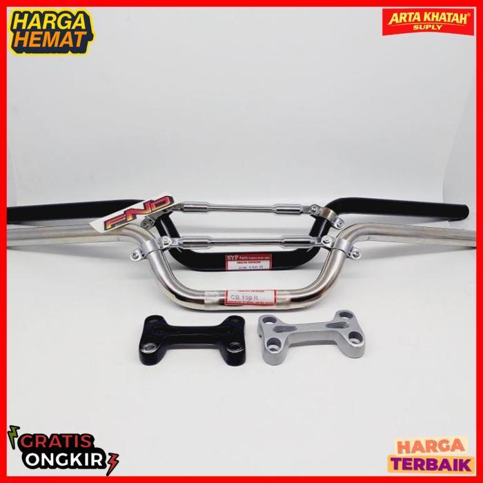 Stang Cb150R Stang Cb 150 R Stir Cb Led Stang Motor Cbr Crome Hitam Set Stabilizer Raiser Rx King Pn