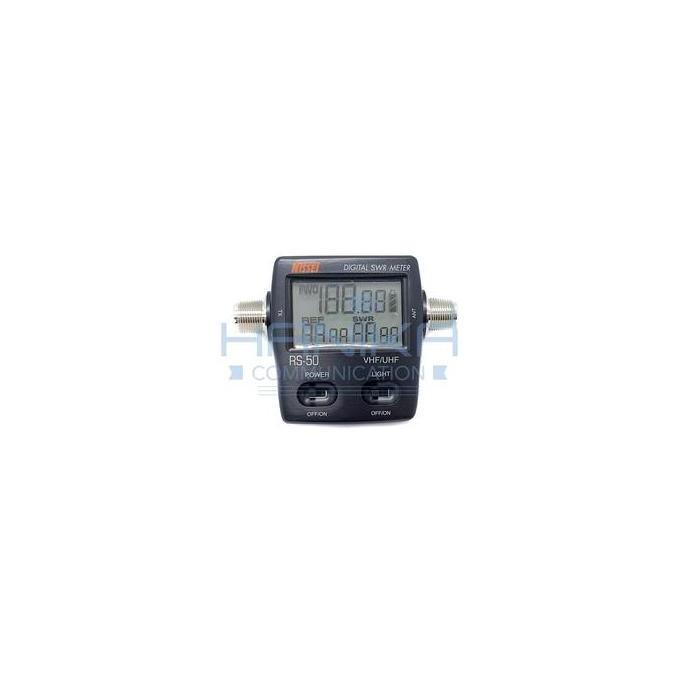 Nissei RS-50 Digital SWR Watt Meter VHF UHF Portable Radio Rig HT RS50
