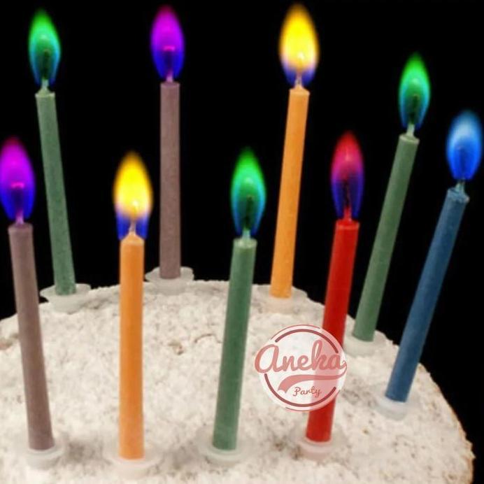 Lilin Colour Flame / Lilin Api Warna / Lilin Ulatah nyala api Warna warni/ Lilin Warna