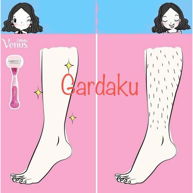 Gillette Pisau Cukur Wanita / Shaver Gillette Venus Sensitive