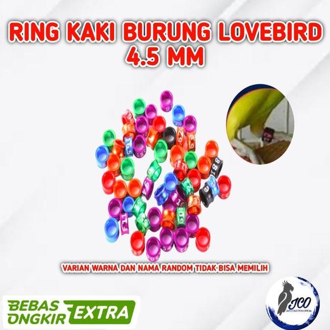 RING KAKI BURUNG LOVEBIRD GELANG KAKI BURUNG LOVEBIRD murah