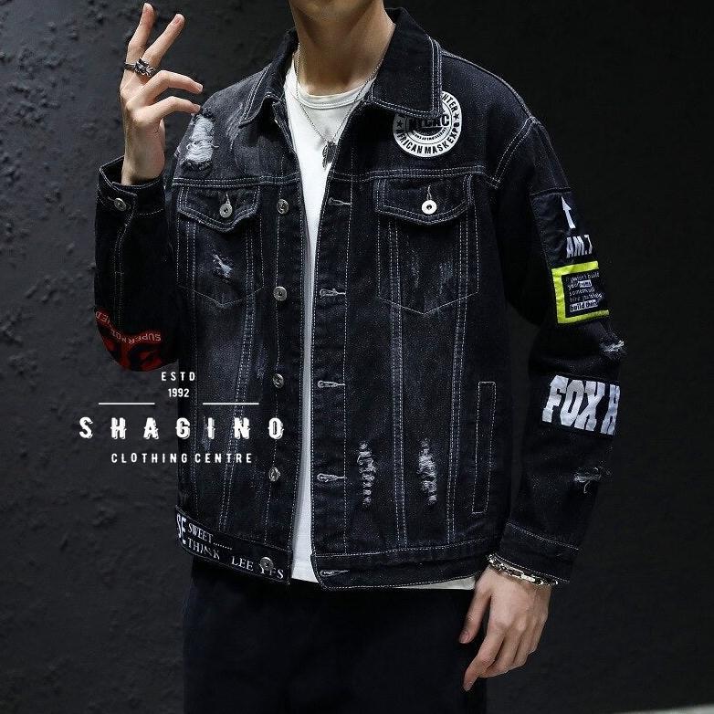 PREMIUM Shagino | Jaket Jeans Terbaru / Jaket Jeans Pria / Jaket Jeans Pria Original / Jaket Jeans P