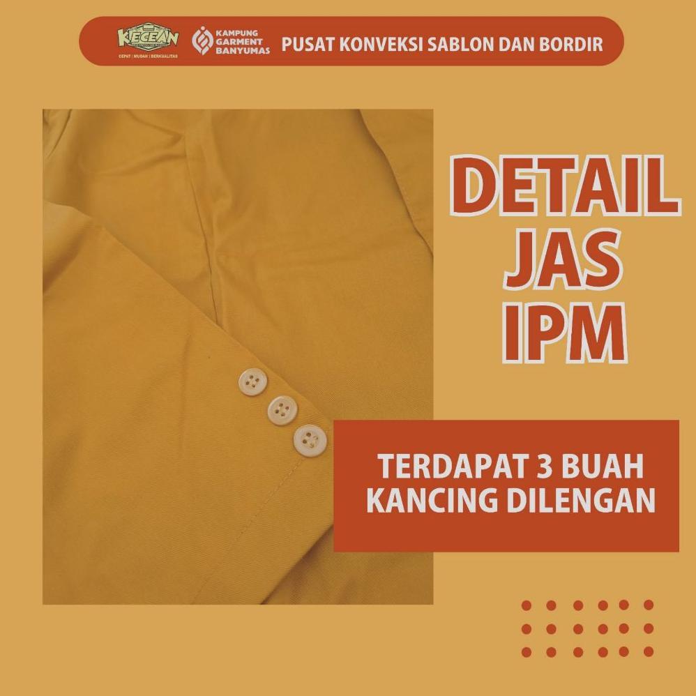 TERLARIS Jas IPM - Jas Ikatan Pelajar Muhammadiyah - Jas Almamater IPM Nasional Satuan Ready Stok se
