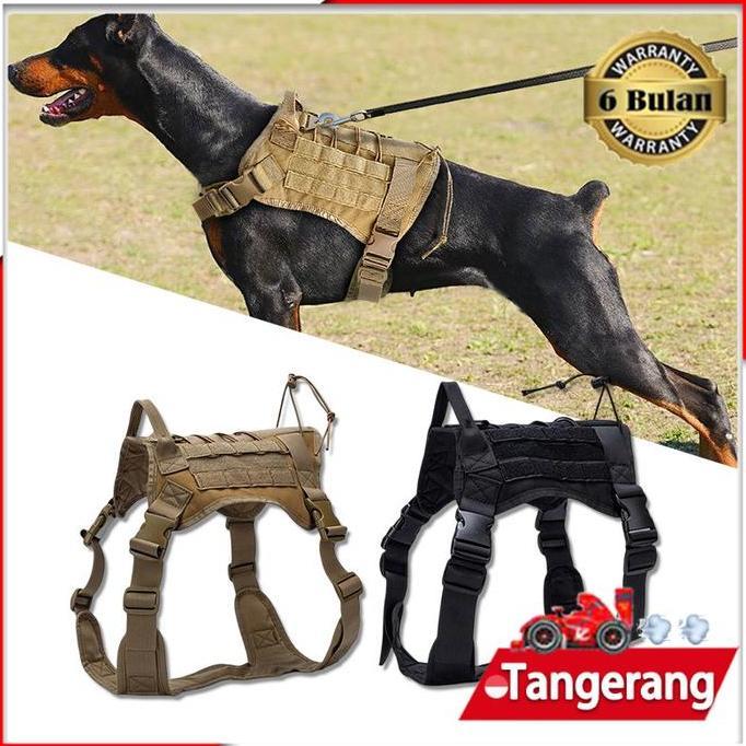 QARACK Rompi Anjing / Tactical Rompi Anjing / Harness Anjing / Dog Harness