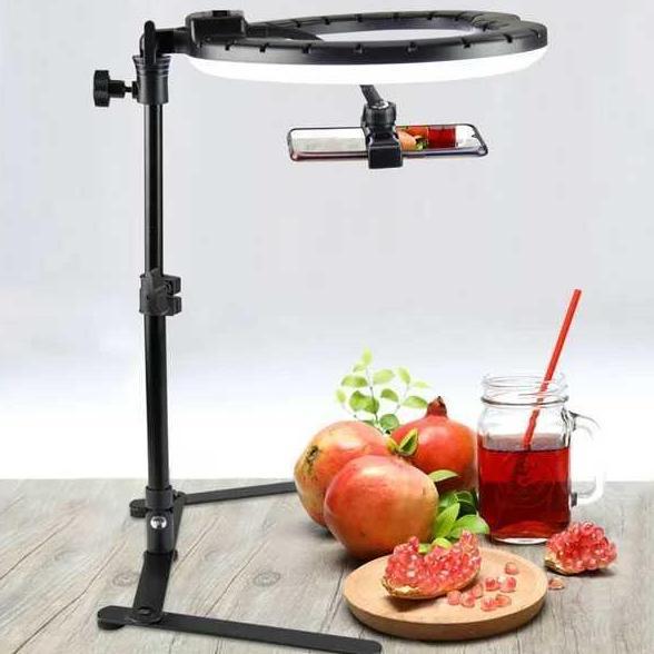 ADZKIMI Tripod stand holder hp / kamera - untuk unboxing / youtuber foto video