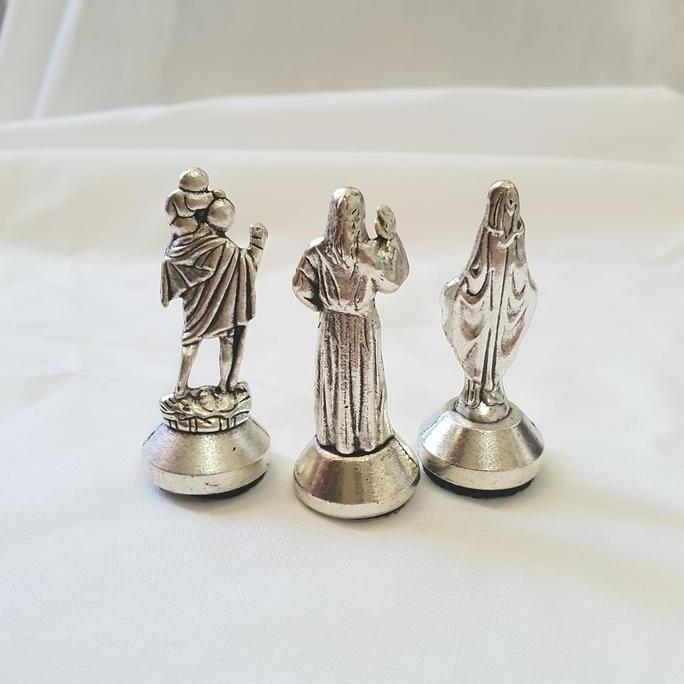 Patung Mobil Yesus Koronka Bunda Maria Santo Kristoforus Christopher