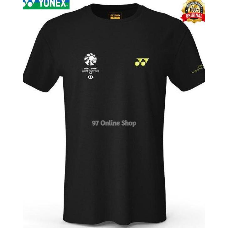 Kaos YONEX / T-Shirt YONEX RM1810 HSBC BWF WORLD TOUR FINALS BALI|NEW|