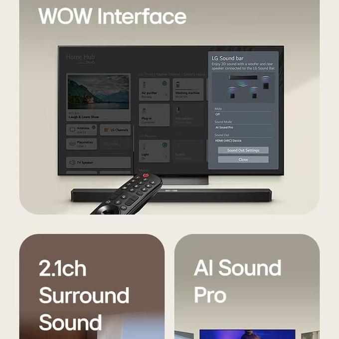 LG S40T SOUNDBAR 2.1 CH / SOUNDBAR DOLBY DTS DIGITAL SURROUND / SPEAKER SOUNDBAR BLUETOOTH / SPEAKER