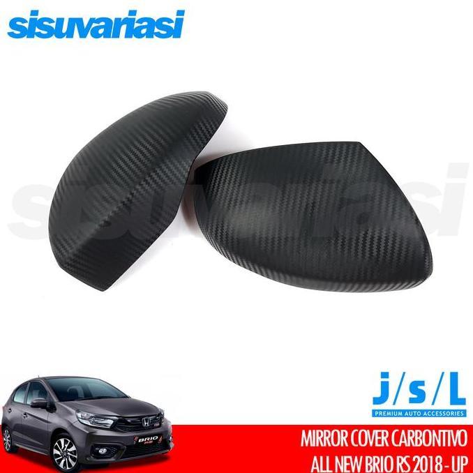Brio Rs 2018 2019 2020 2021 2022 Aksesoris Mirror Cover Spion Jsl Terbaru