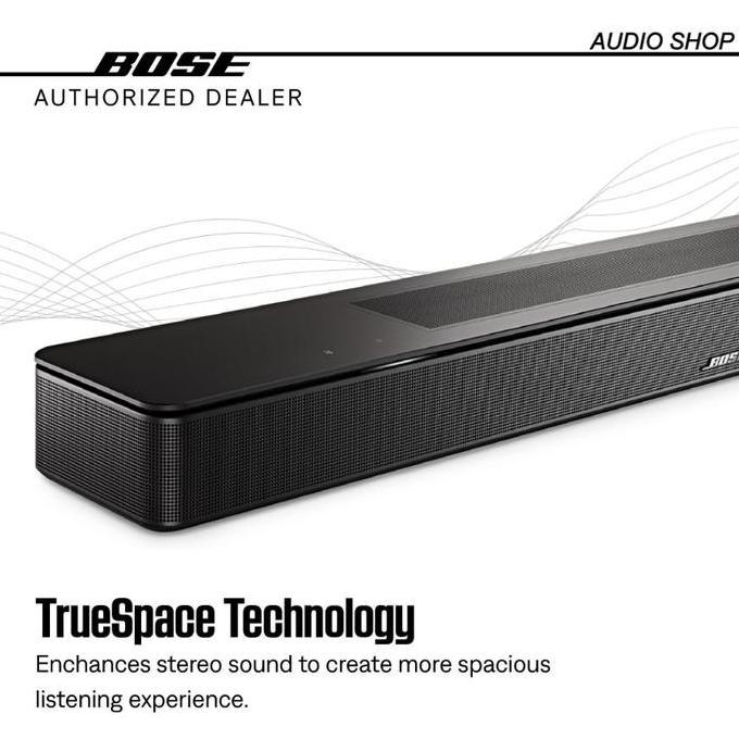 BOSE SMART SOUNDBAR WITH DOLBY ATMOS FOR PREMIUM HOME THEATER SMART SOUNDBAR