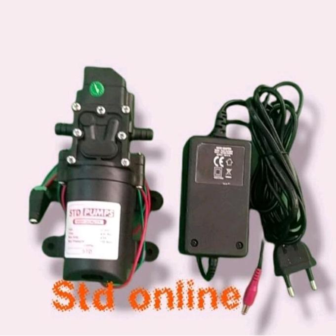 PROMO POMPA DINAMO STEAM DC 120PSI + ADAPTOR 12V 7A